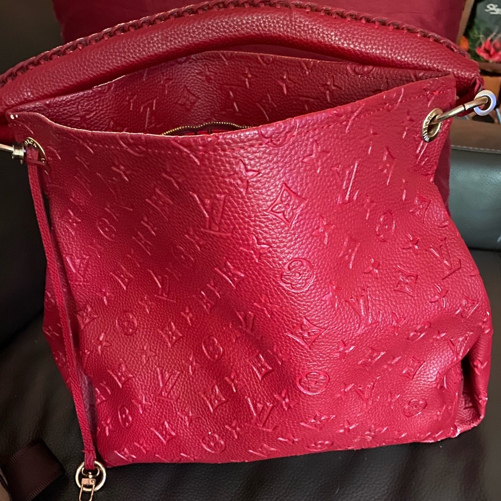Red  Shoulder bag